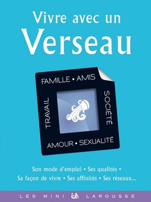 cover image of Vivre avec un Verseau
